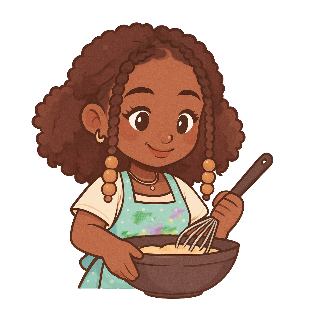 Cute Baker Illustration