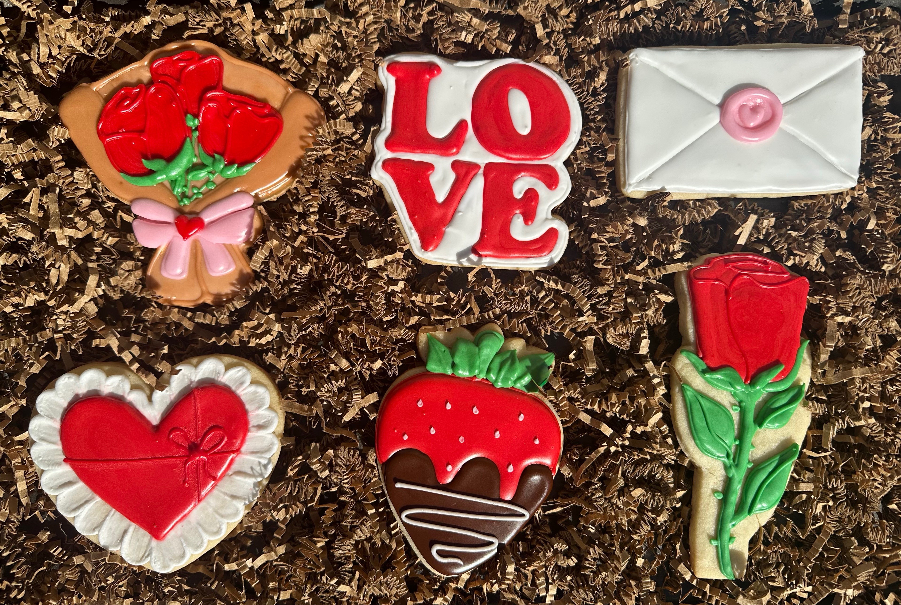 Valentine's Day Theme Cookies